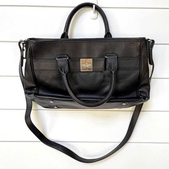 Leather Kate Spade classic crossbody bag - Picture 1 of 12